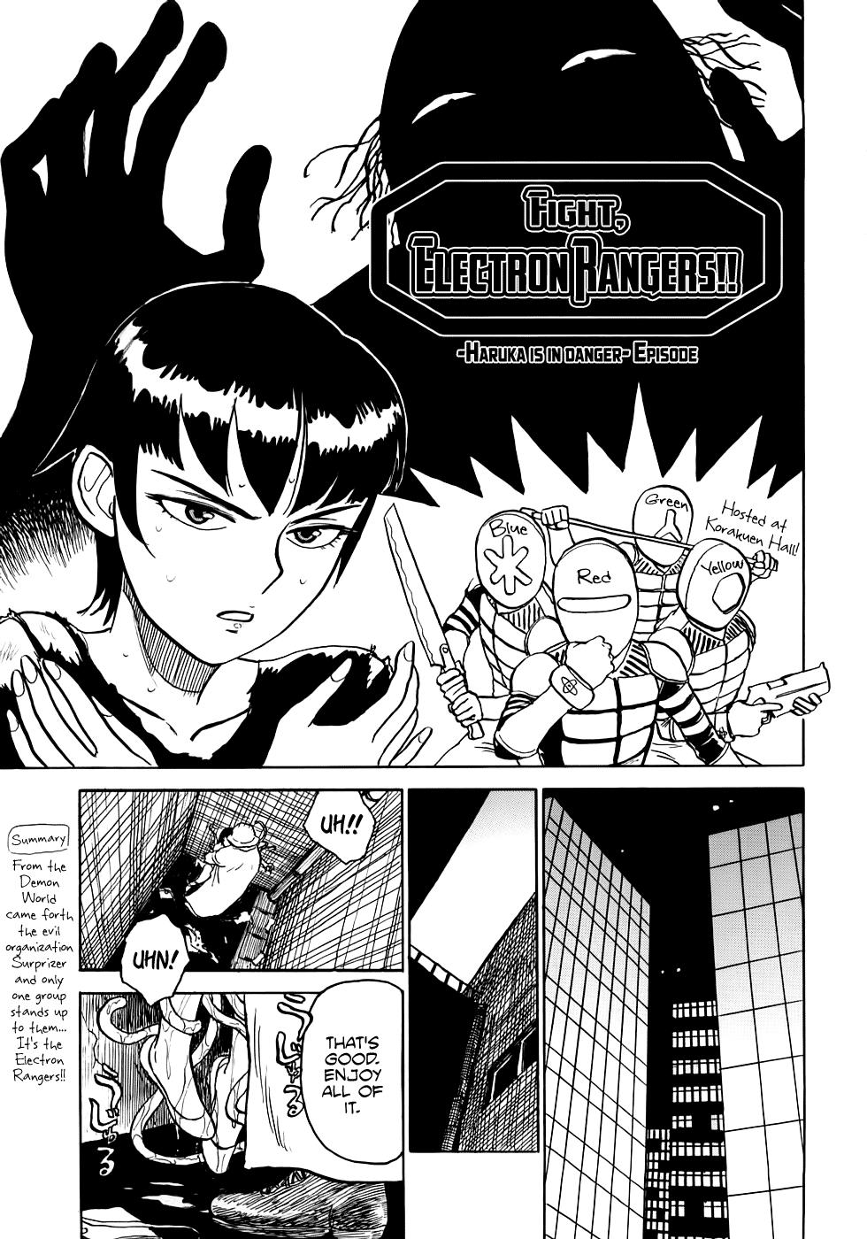 [Momoyama Jirou] Fight, Electron Rangers!! -Haruka is in danger- Episode (From MOMOMAN) (English) =LWB= 0