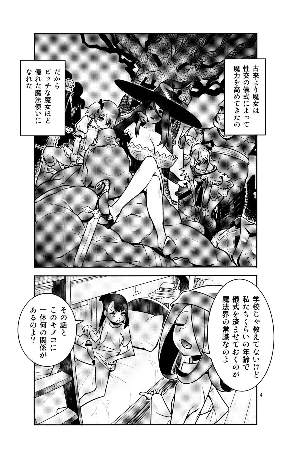 Skinny B=Witch! - Little witch academia Kashima - Page 3