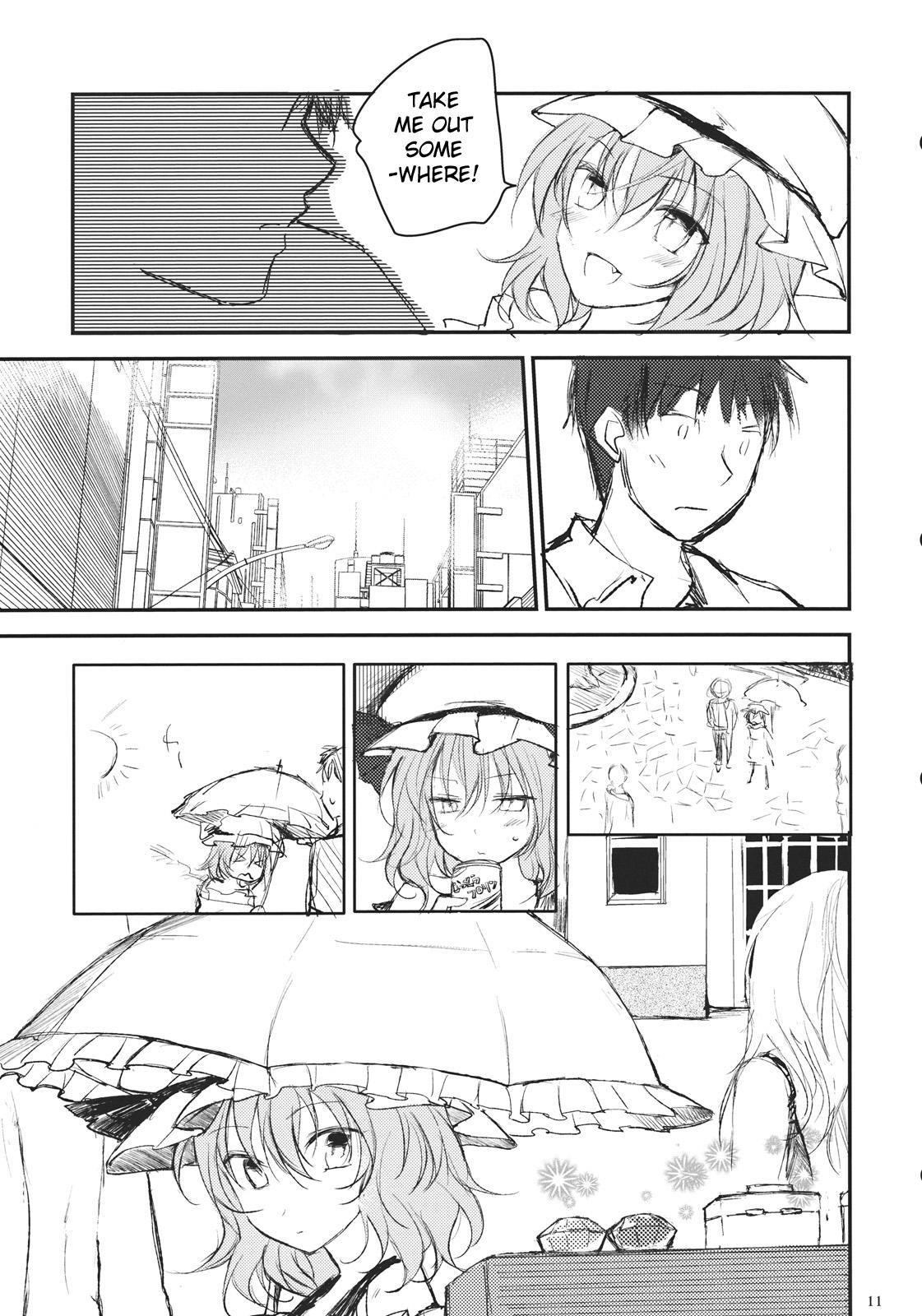 Messy Remilia ga Genjitsukyou Iri | Remilia in My Hometown in Reality - Touhou project Fresh - Page 11